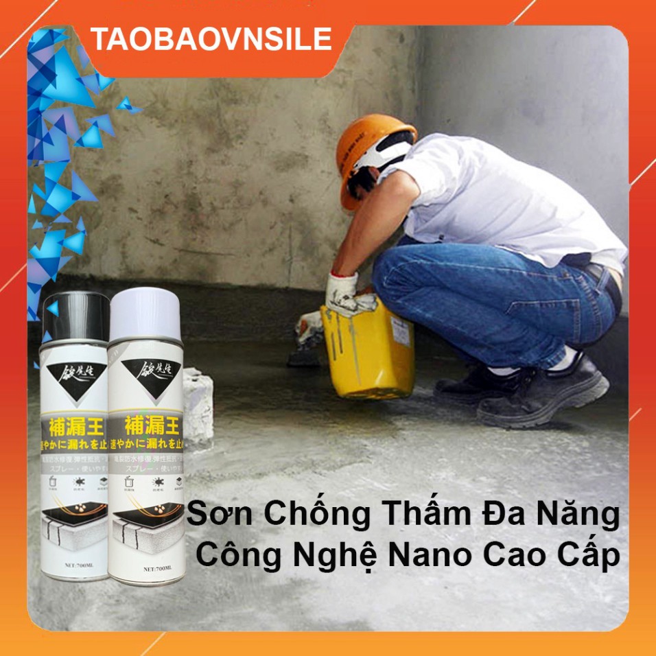 Sơn Chống Thấm Đa Năng, Chống Rột Nhà Cửa, Ống Nước, Sàn Nhà,... Công Nghệ Nano Cao Cấp - MACA COMPANY