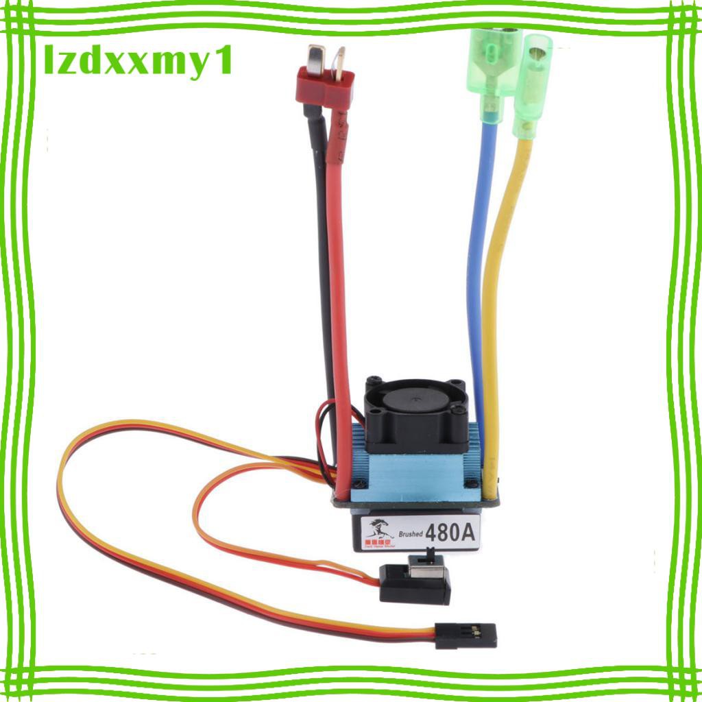 Bộ Điều Tốc Tốc Độ Chống Thấm Nước 480a Esc Cho Động Cơ 540 / 550 / 775