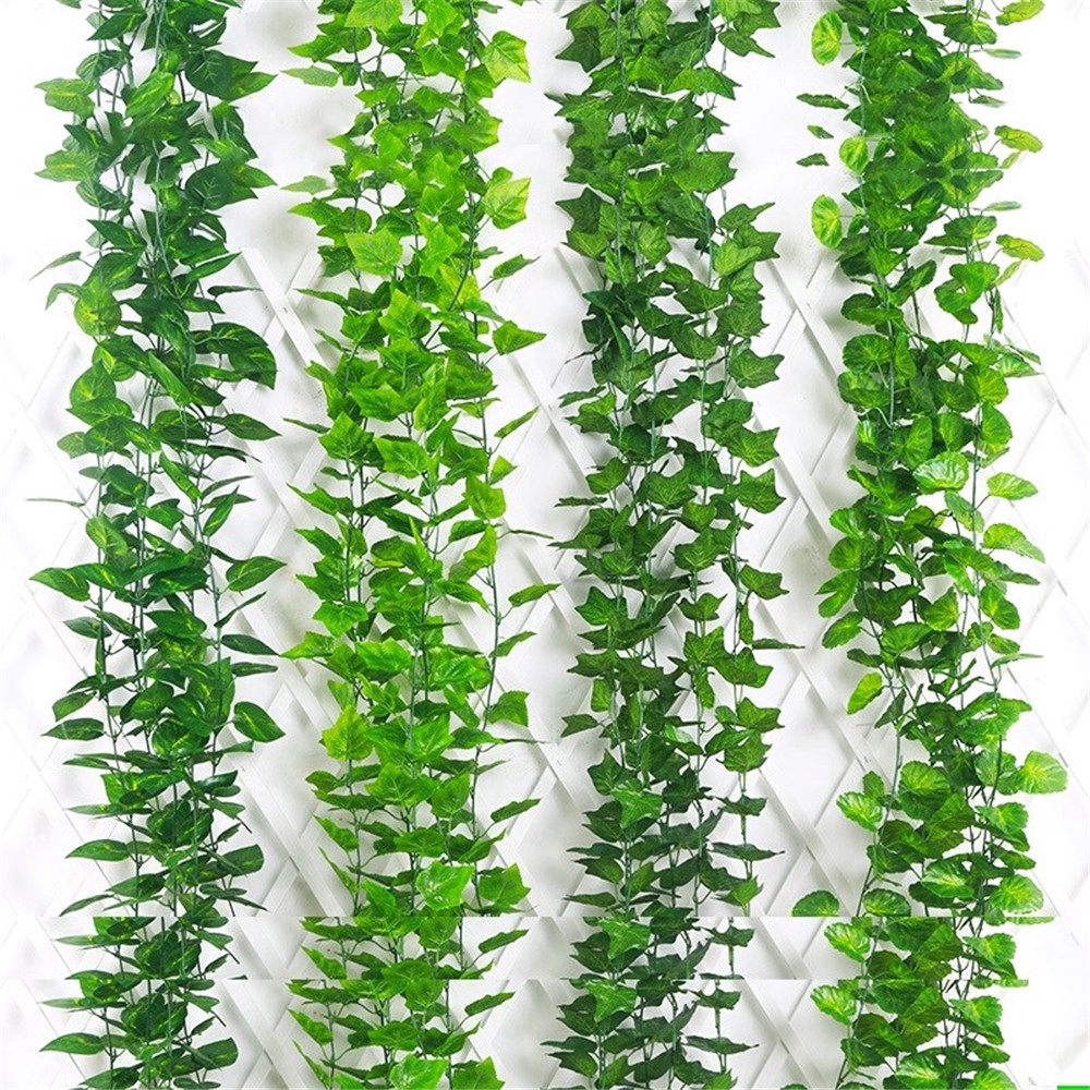 Lá cây nhân tạo dùng để trang trí nhà cửa độc đáo tiện dụng