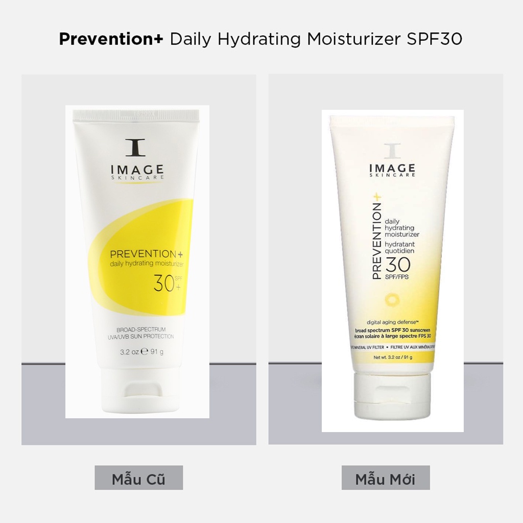 [CHÍNH HÃNG] Image Skincare Prevention+ Daily Hydrating Moisturizer SPF30 - Kem Chống Nắng Cho Da Khô