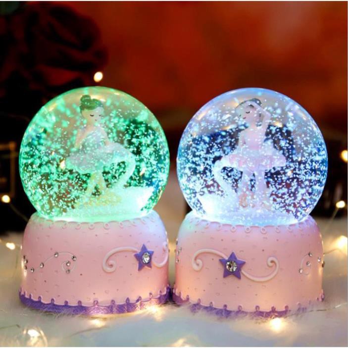 Quả Cầu Tuyết Nhạc Chạy Dây Cót Múa Ba Lê hàng đẹp