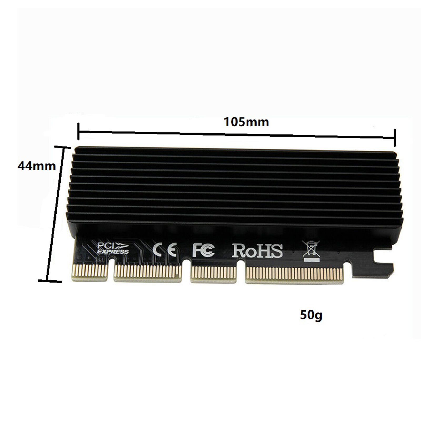 Adapter Pci Express 2280 Size M.2 Nvme Chuyển Đổi Sang Pcie Express 3.0 X4 X8 X16