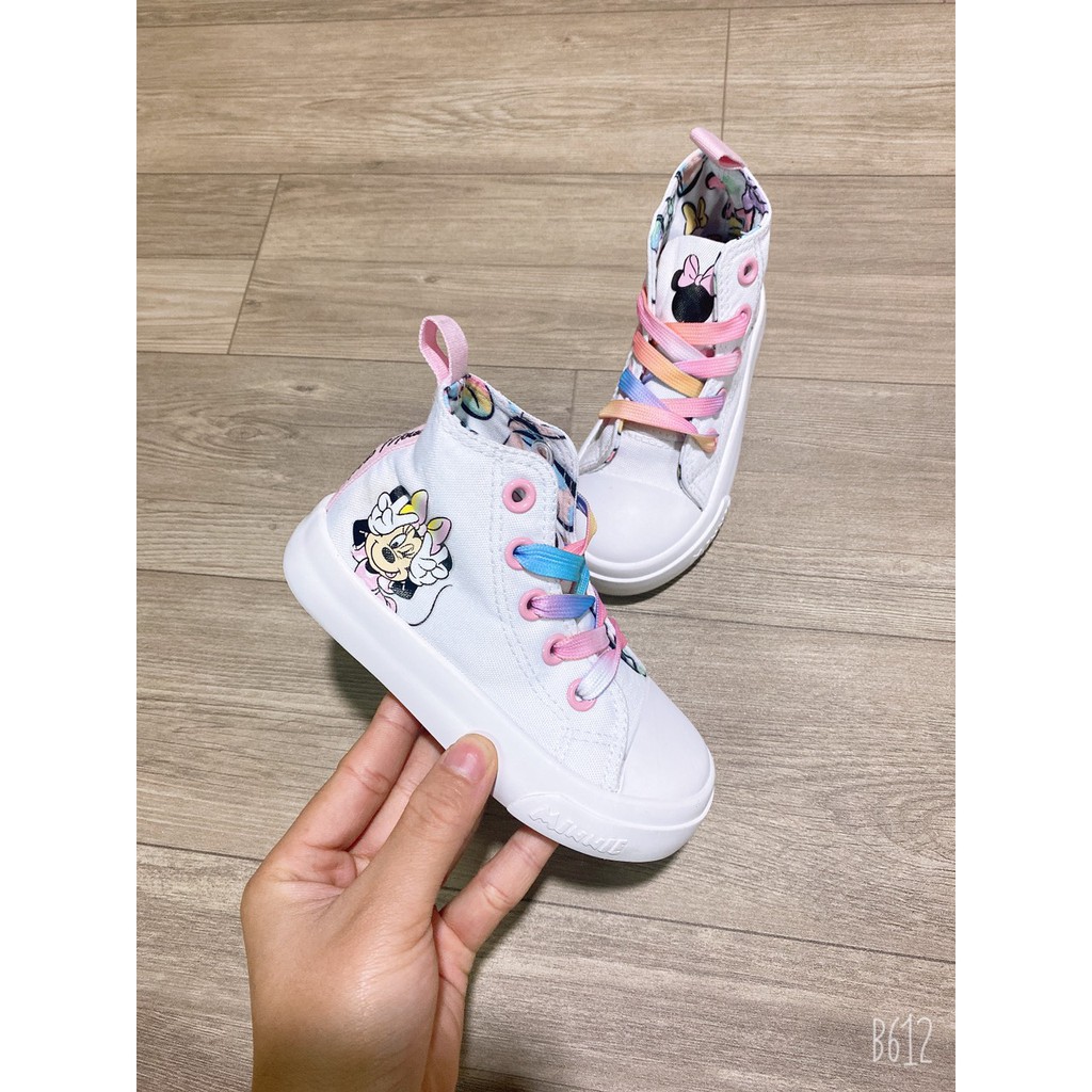 Giày cao cổ Minie Mouse bé gái dư xịn | BigBuy360 - bigbuy360.vn