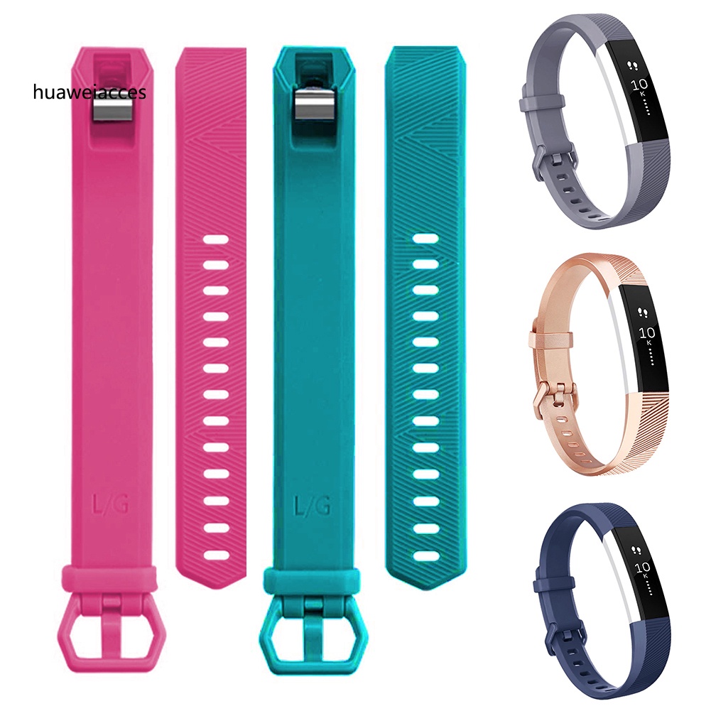 Dây Đeo Thay Thế Bằng Silicon Cho Đồng Hồ Fitbit Alta Hr