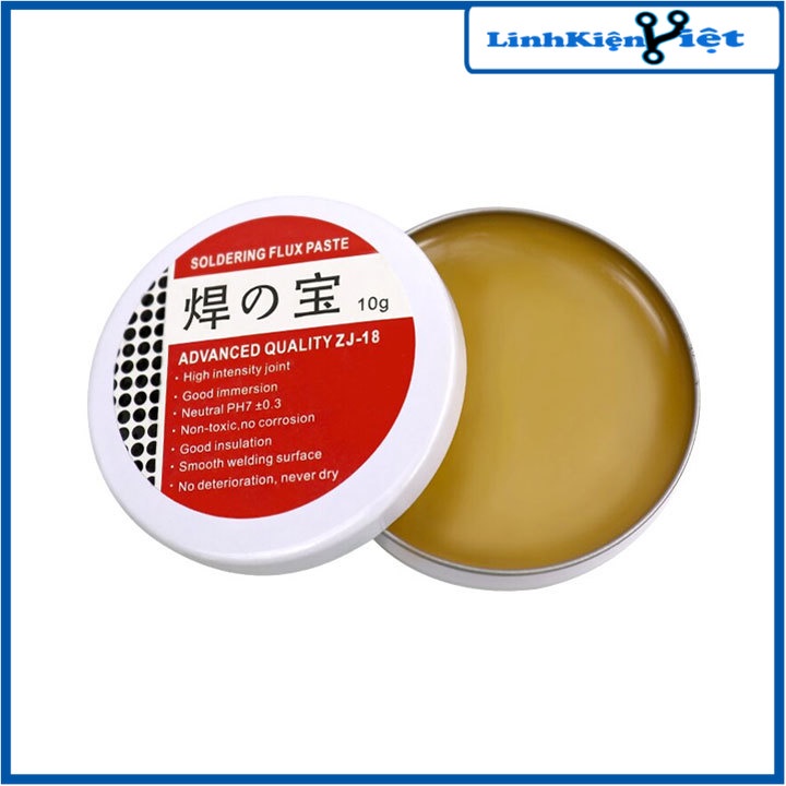Mỡ hàn thiếc Soldering Flux Paste ZJ-18 hỗ trợ hàn mạch