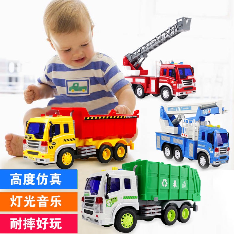 Mô Hình Đồ Chơi Xe Máy Xúc Công Trình Tỉ Lệ 1: 16 Dành Cho Bé Trai