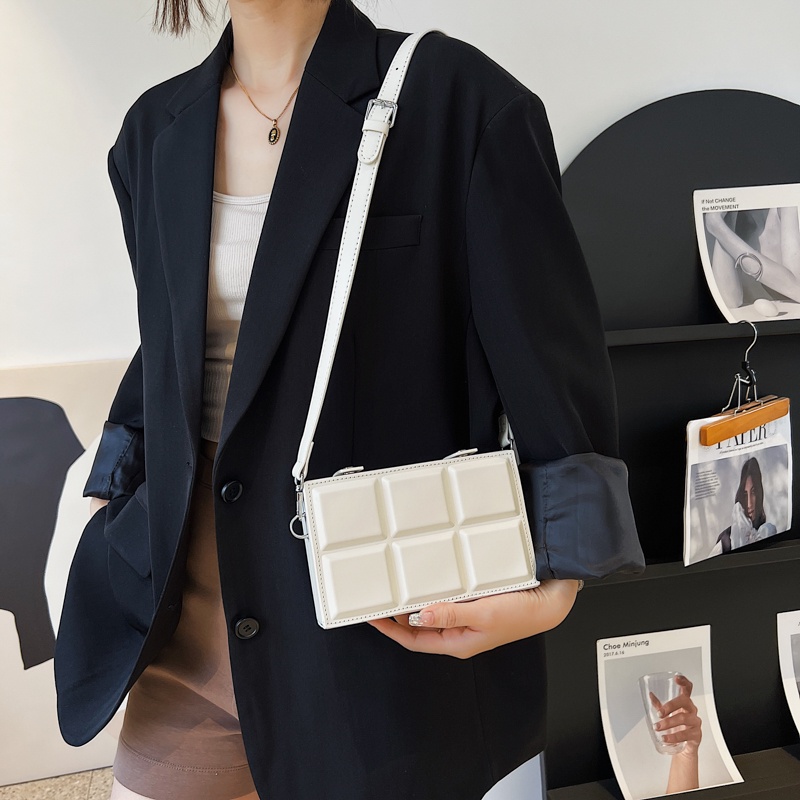 Túi Đeo Chéo Da PU Chống Thấm Nước Thời Trang Hàn Quốc Cho Nữ