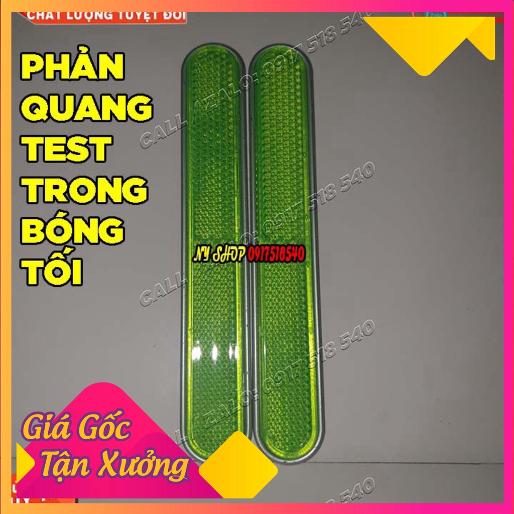 🥇 Mắt Mèo Phản Quang Dán Phuộc Xe Máy ( Giá 1 Cặp ) 🥇 (Ảnh Sp thật)