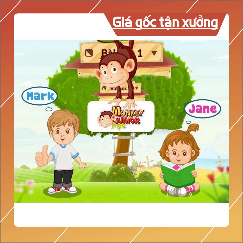thẻ học Monkey Junior cho bé