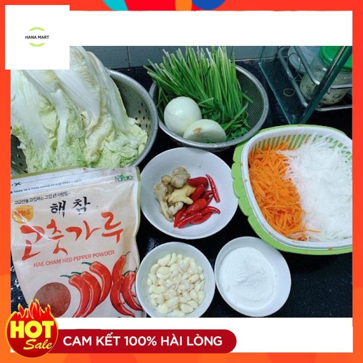 ỚT BỘT HÀN QUỐC HEACHAM LÀM KIM CHI, XỐT BÁNH GẠO, GÀ CAY, MỲ CAY GÓI 100G, 200G, 500G