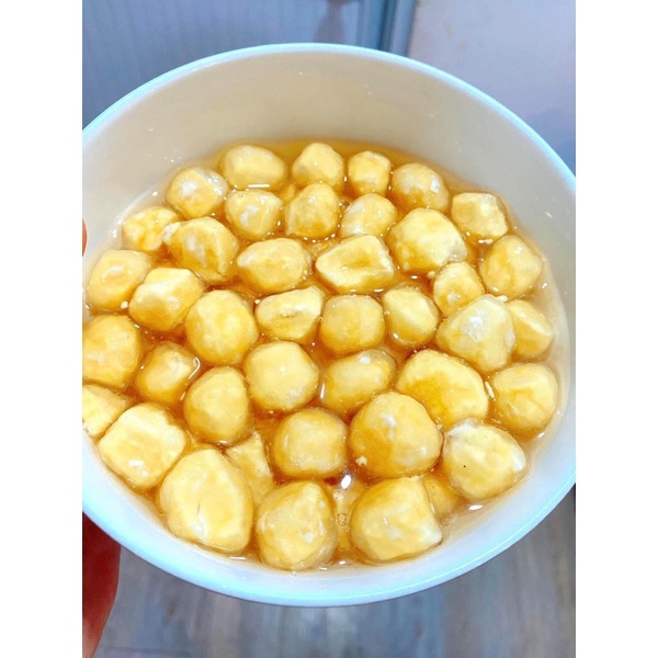 Topping ăn kèm trà sữa.