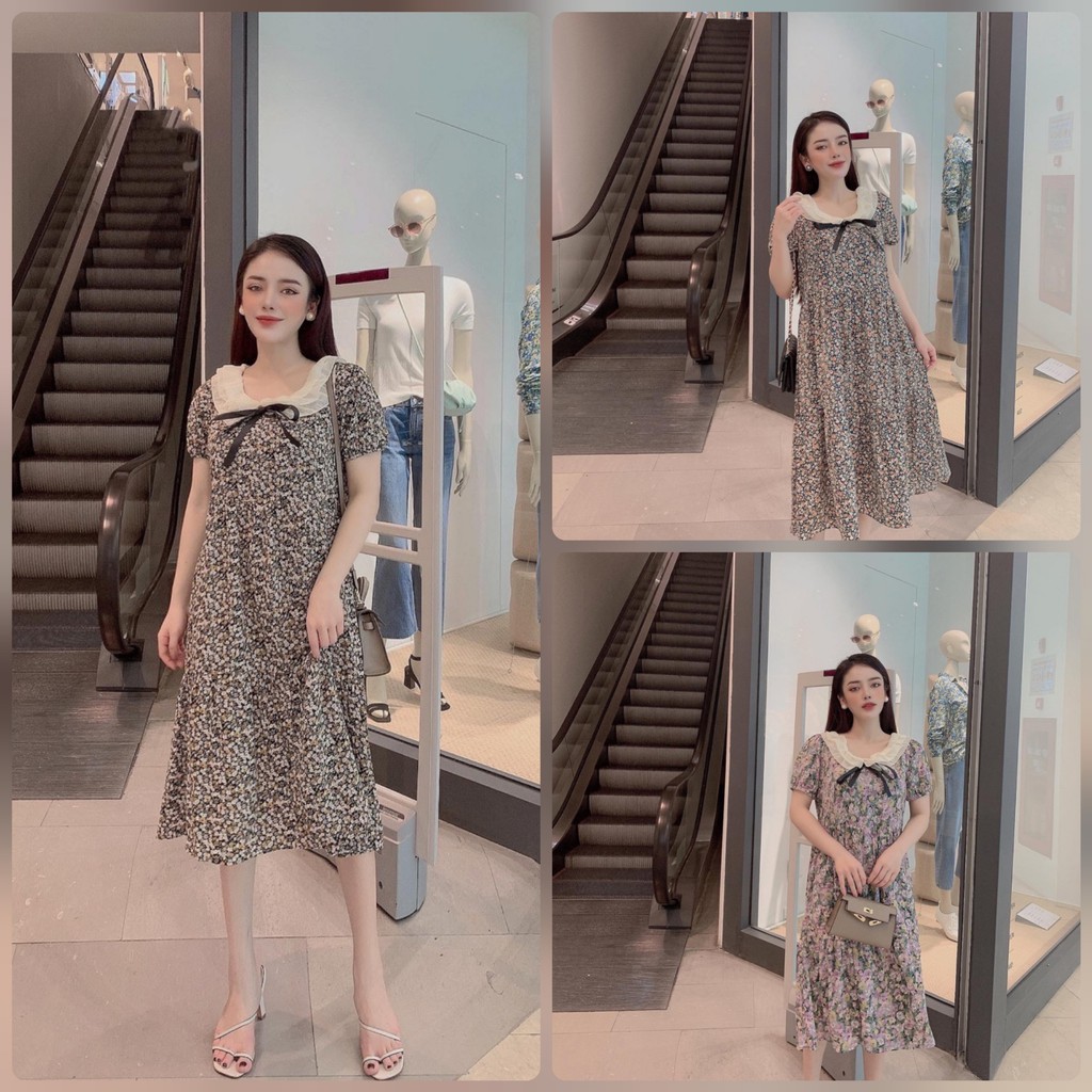 Đầm hoa big size ( ảnh thật + video )