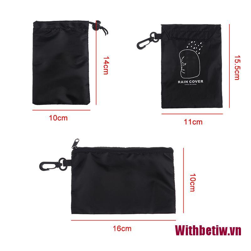 【Withbetiw】Outdoor Organizer Cosmetic Bag Portable Waterproof Anti-UV Drawstring Storage