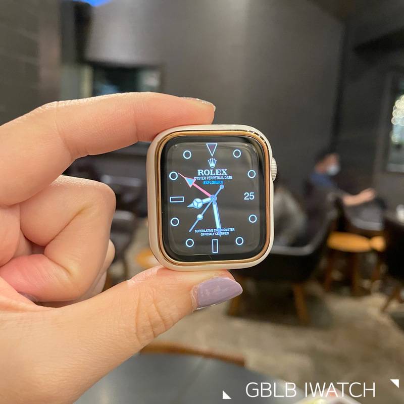 Vỏ bọc bảo vệ mặt đồng hồ có kính cường lực nhiều màu thích hợp cho Apple iWatch 6 5 4 3 2 SE T500 38mm 40mm 42mm 44mm