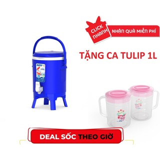 Bình đá Icool Duy Tân 6 Lít ( có vòi)- TẶNG CA TULIP 1 L