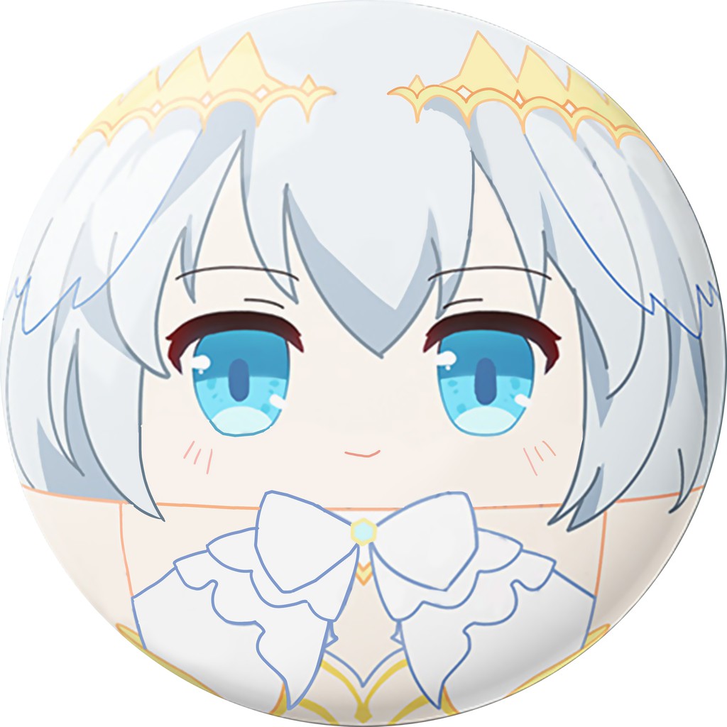 Combo 5 huy hiệu cài áo IN HÌNH Date a live ver mập ú game chibi dễ thương