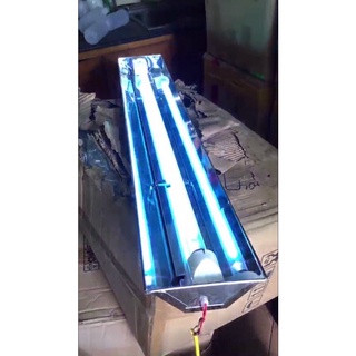 COMBO Máng + Bóng UV 120cm Bóng Đèn Cực Tím Diệt Khuẩn Không Khí Đèn Tia UV Thạch Anh