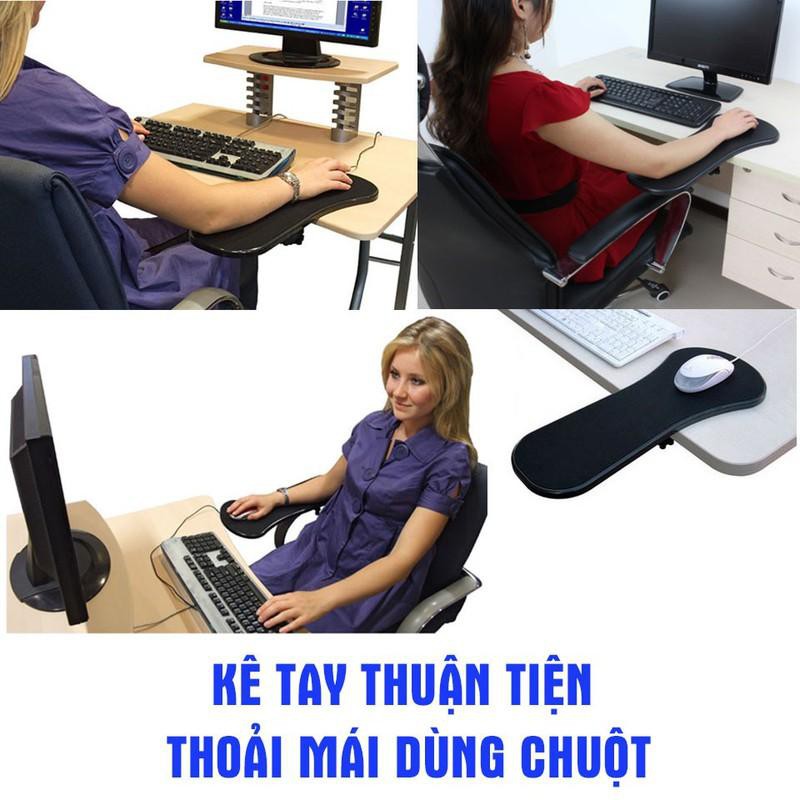 Giá đỡ tay dùng chuột bàn phím Giảm đau cổ tay Kê Lót chuột Văn phòng