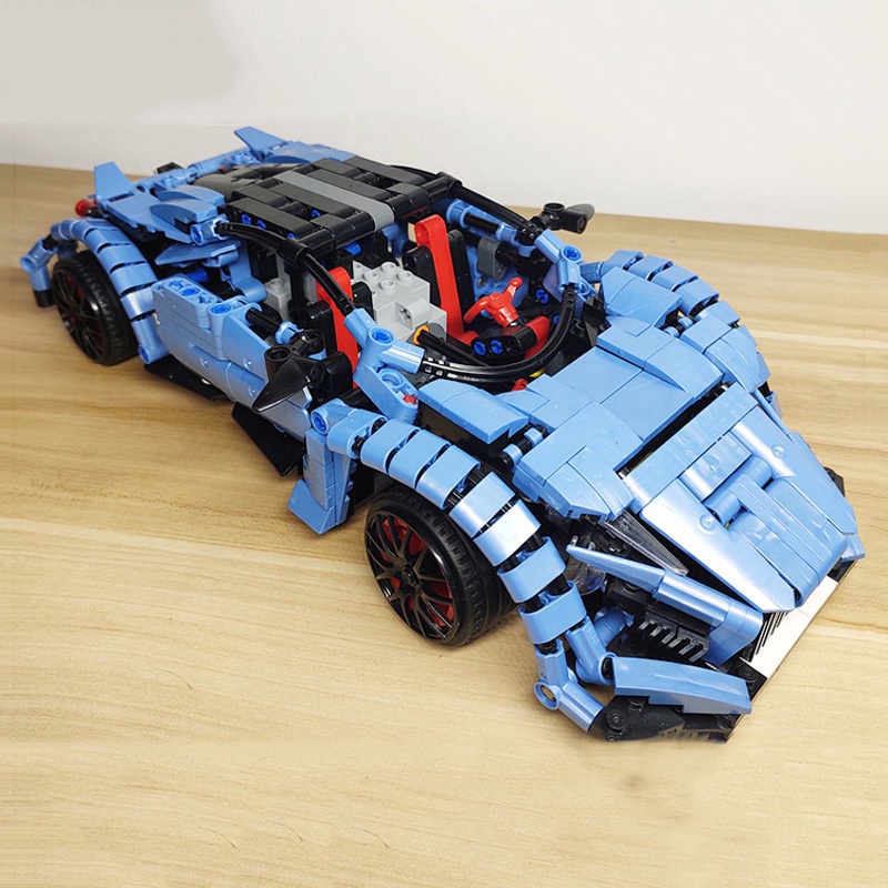 Đồ Chơi Lắp Ráp Kiểu Lego Technic Siêu Xe Starcastle Điều Khiển Từ Xa RC Model XB21001-02 Với 900+ Chi Tiết