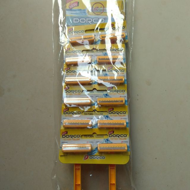 3 vỉ bàn cạo 1 lần docor ( 36 cái)
