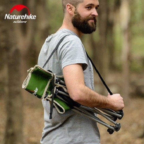 TABALO - Ghế Xếp Dã Ngoại Mini NatureHike NH16J001-J, Ghế Xếp Camping Di Động Siêu Bền, Cực Gọn, Có Túi Đựng