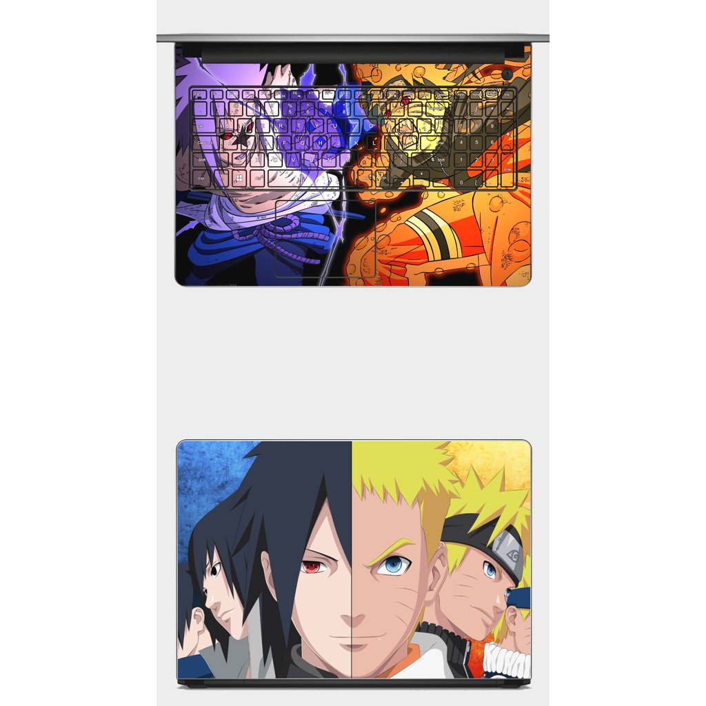 [SKIN NARUTO] Skin Laptop in hình anime Naruto. Đủ các dòng máy: Asus, Dell, Acer, Hp,...In hình theo yêu cầu