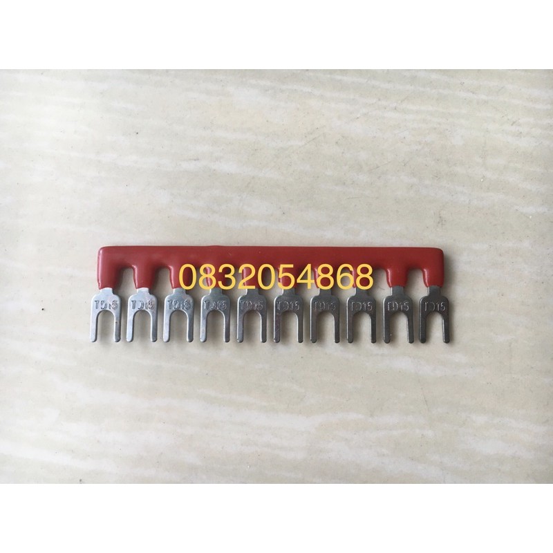 Thanh nối tắt cầu đấu TD-1510, jum cầu đấu TD-1510 (3 cái)