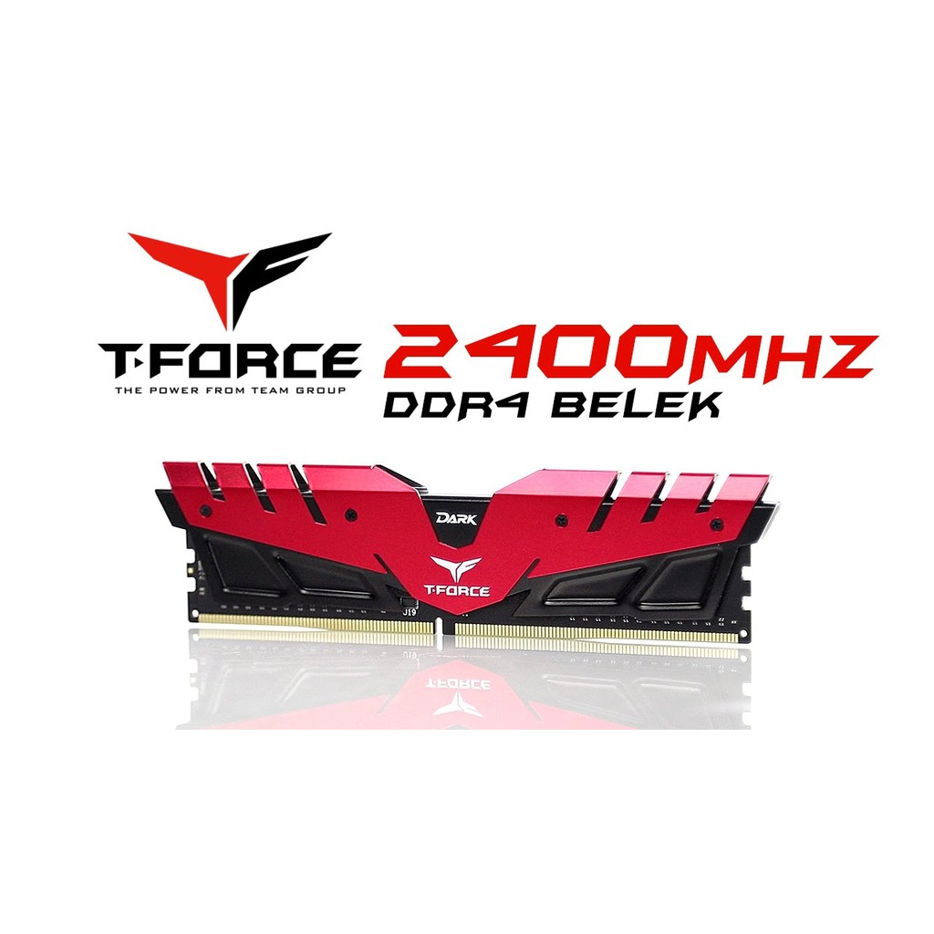 Ram D4 Team 8G/2400 T-Force Dark