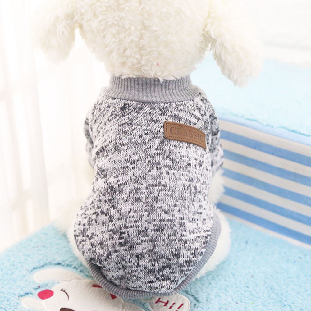 Áo sweater dáng ôm giữ ấm đáng yêu cho thú cưng