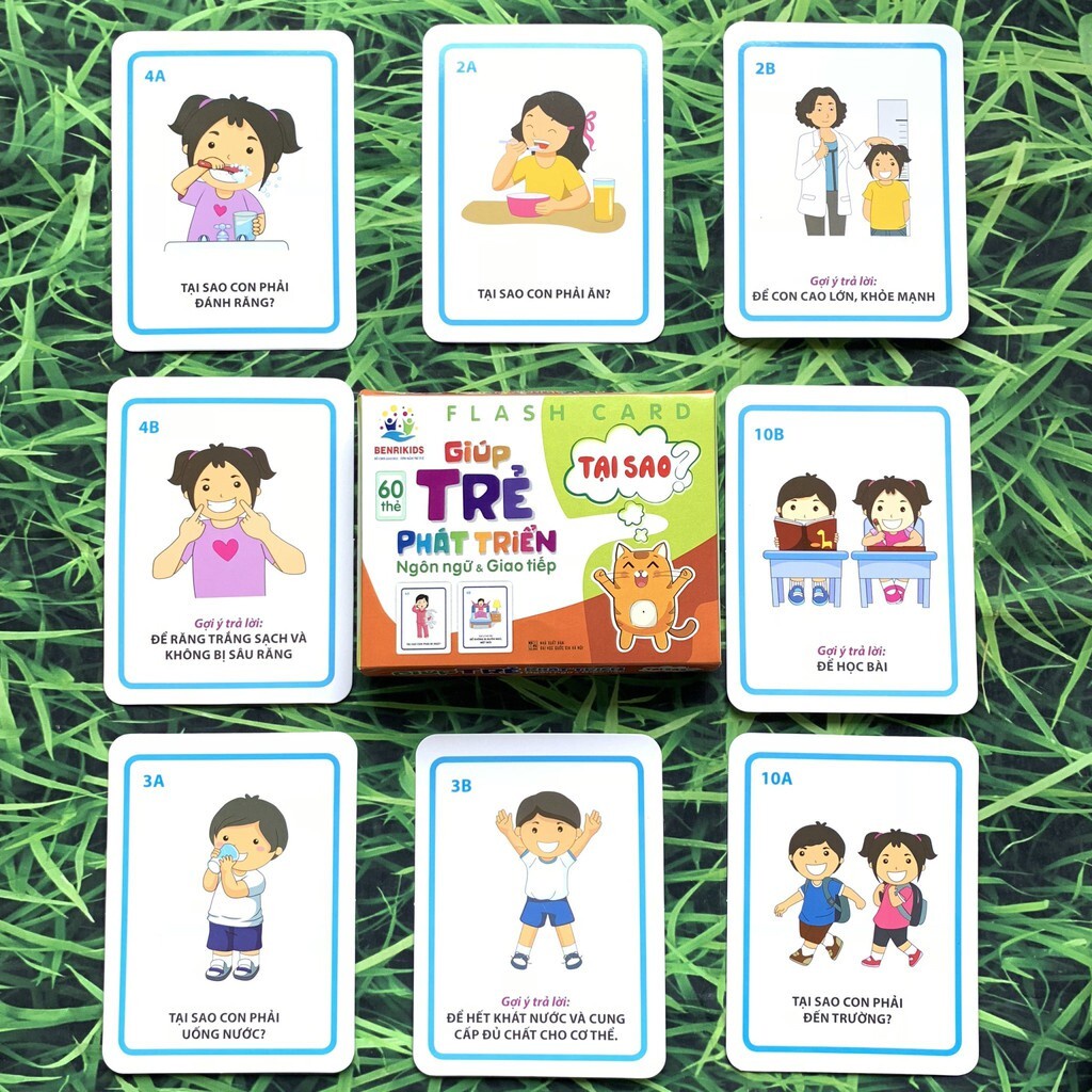 Bộ Thẻ Học Thông Minh Flashcards 𝑭𝑹𝑬𝑬𝑺𝑯𝑰𝑷 Thẻ Học Giúp Trẻ Phát Triển Ngôn Ngữ Và Giao Tiếp 5 Chủ Đề