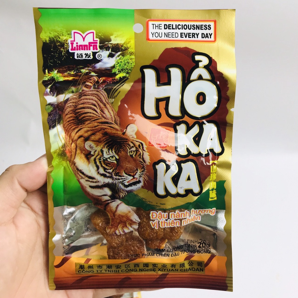Snack Hổ ka ka gói 20g thơm ngon đồ ăn vặt Hà My