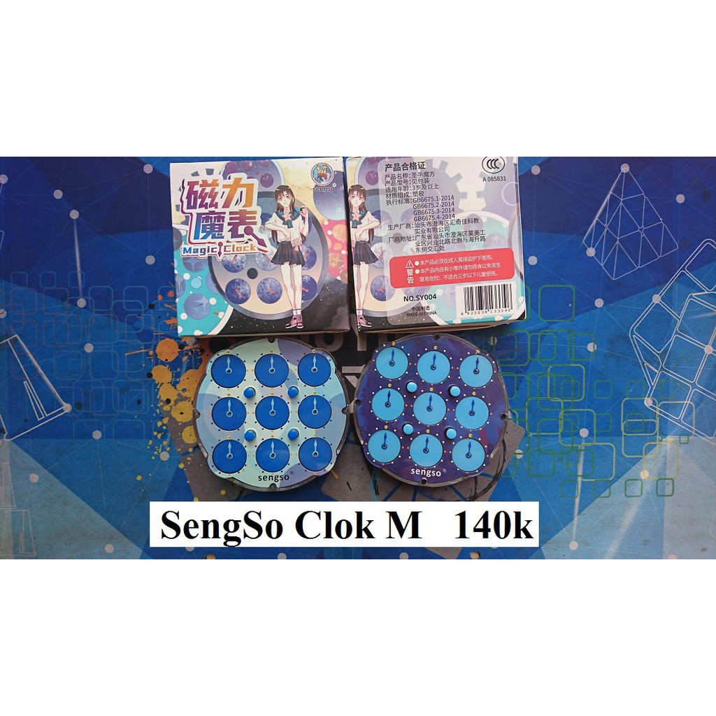 Biến thể Rubik. Sengso Clock M