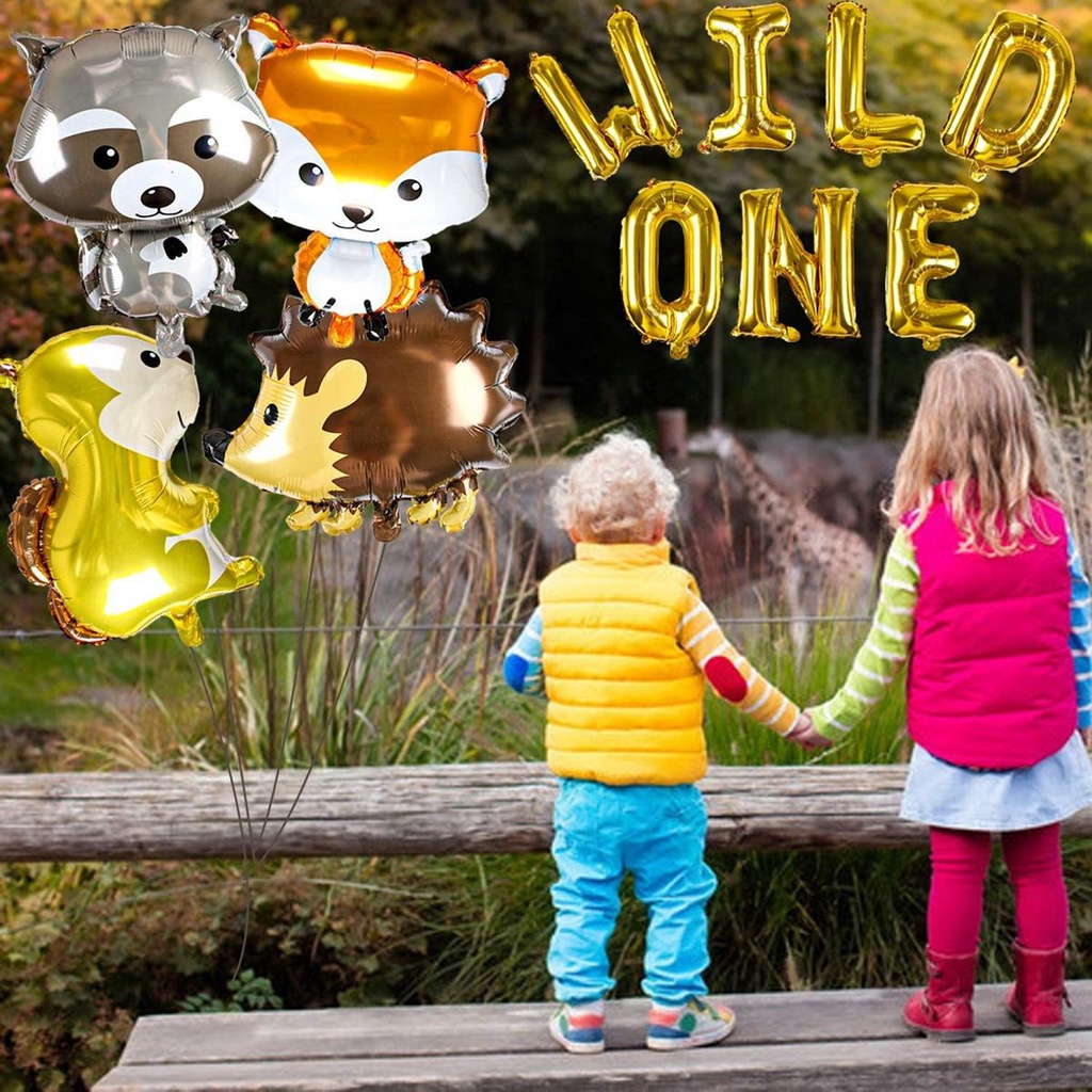 Bong Bóng LLOYD|Động Vật Rừng Cây Trang Trí Phòng Tắm Cho Bé
