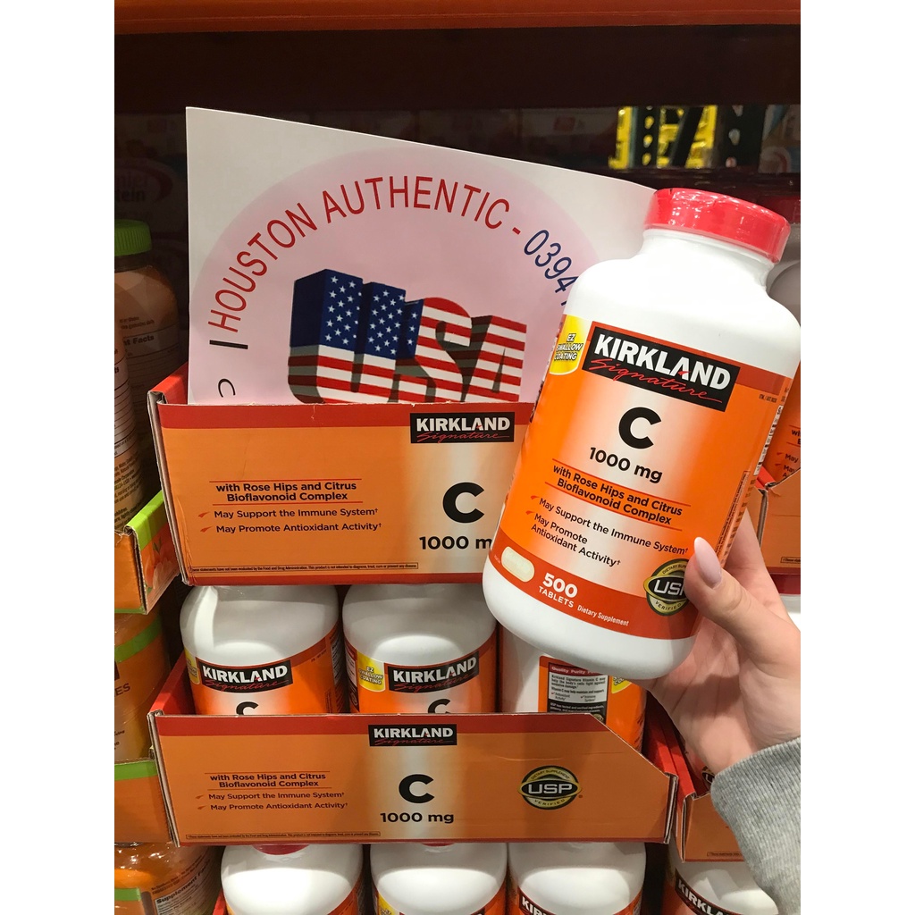 Bổ sung Vitamin C Kirkland - Super C Nature Made _ Live mua hàng tại Mỹ