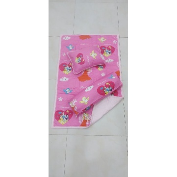 Bộ mền gối cho bé mẫu giáo ( cotton lụa hàn 100%)