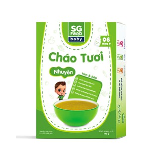 Cháo Tươi Nhuyễn Sài Gòn Food Tôm & Bắp 150g