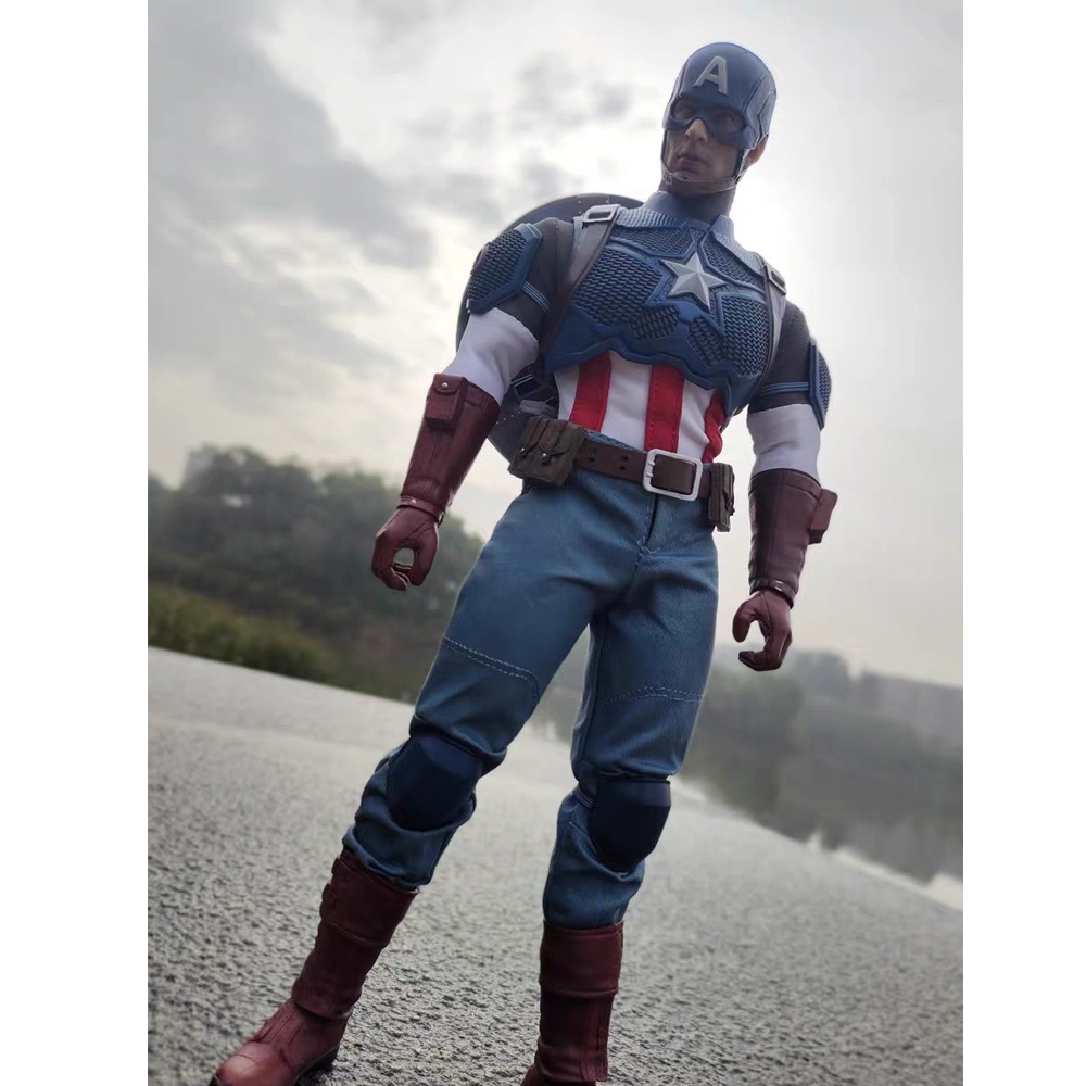 Mô hình Captain America crazy Toys tỉ lệ 1/6 32cm