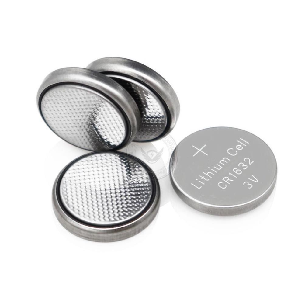 Bộ 4 viên pin đồng xu CR1632-3V pin cảm biến áp suất lốp pin chìa khóa ô tô