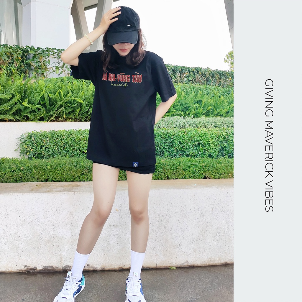 Áo thun Vũng Tàu - Tỉnh Bà Rịa in 2 mặt Unisex phông rộng tay lỡ cotton ao căp gia đình du lịch món ăn UNDER MVR BB4175