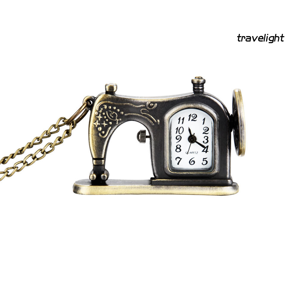 Đồng Hồ Quả Quýt Mặt Hình Máy May Phong Cách Vintage K3 | BigBuy360 - bigbuy360.vn