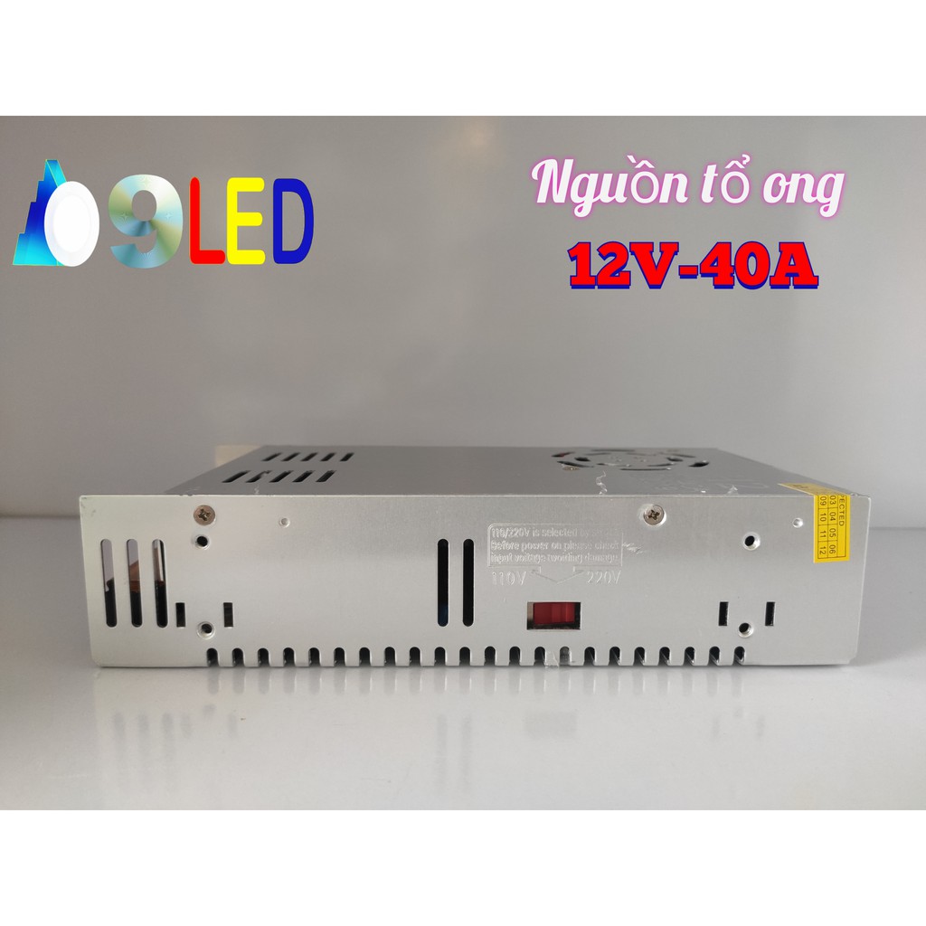 Nguồn Tổ Ong 12V-40A