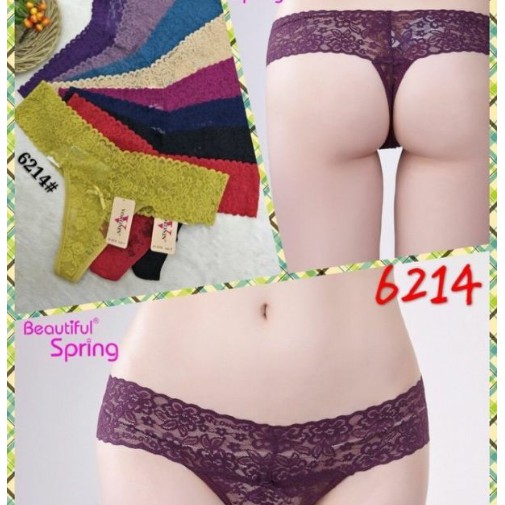 Sỉ 10 quần lót ren lọt khe 6214 - CHILLHOUSE