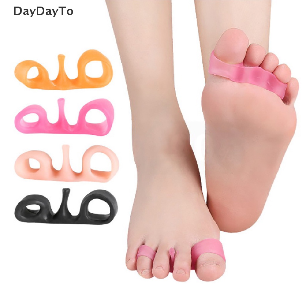 1 Cặp Nẹp Chỉnh Hình Ngón Chân Bốn Lỗ Giảm Đau Hình Ốc Sên