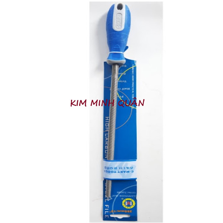 Dũa Dẹp, Tròn, Tam Giác, Bán Nguyệt 200mm/08&quot; E0014-08 CMART