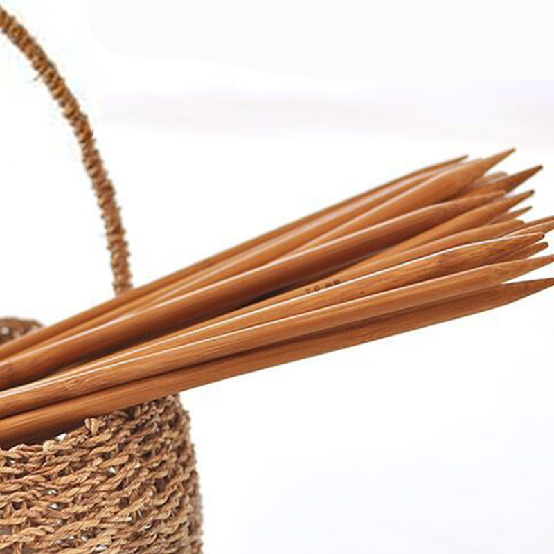 Kim  Đan Len Bằng Tre  2 đầu  6.5mm Chất Lượng Cao 25cm