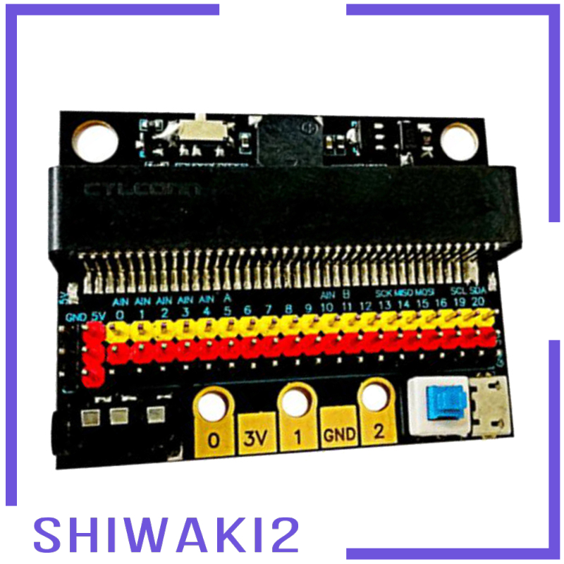 Bảng Mạch Mở Rộng Micro Bit Shiwaki2 Có Giao Diện 3.5mm Cho Lớp Học