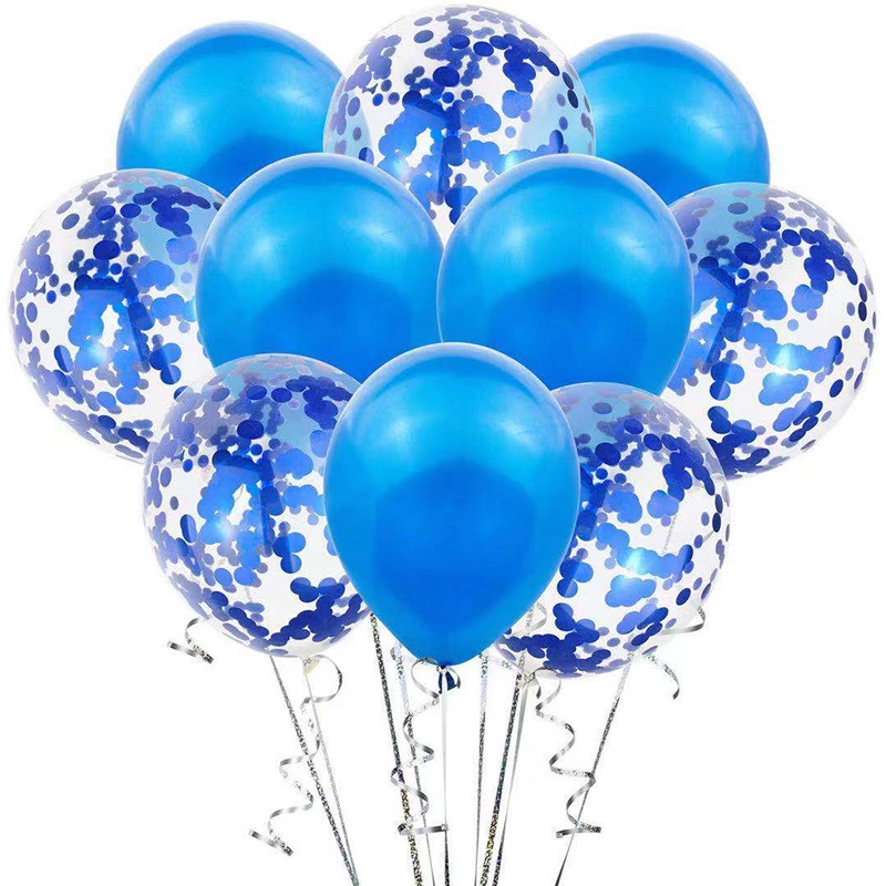 Set 20 Bong Bóng 12 inch Trong Suốt Dùng Trang Trí Tiệc