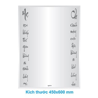 Gương soi cao cấp kt 45x60 cm