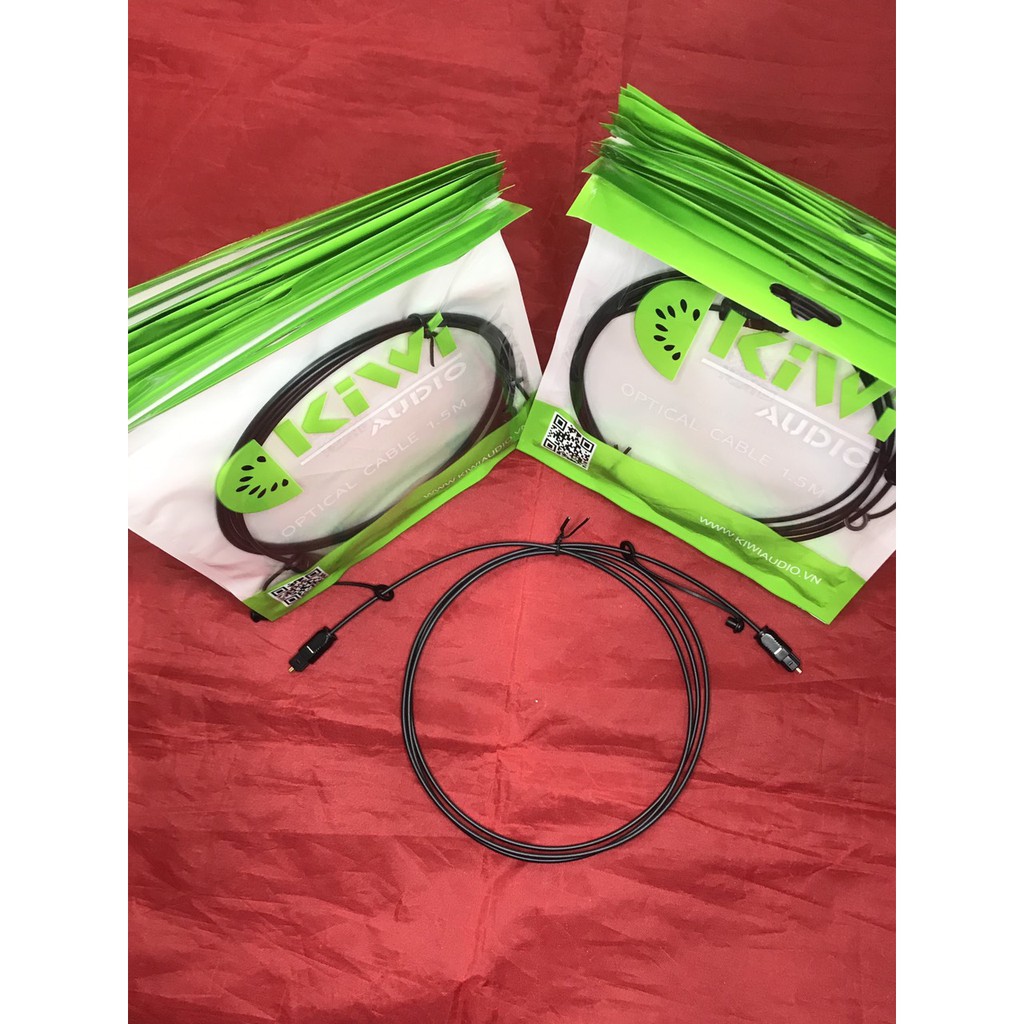 Dây quang 1,5m, cáp optical Kiwi 1.5m, cáp quang tín hiệu âm thanh