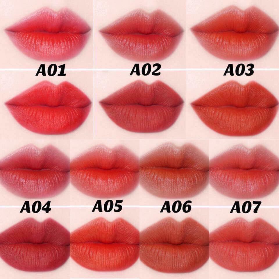 Son kem Lì Black Rouge Air Fit Velvet Tint đủ màu